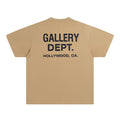 Mens T-shirts GALLERY DEPT printed round neck short-sleeved T-shirt pure cotton