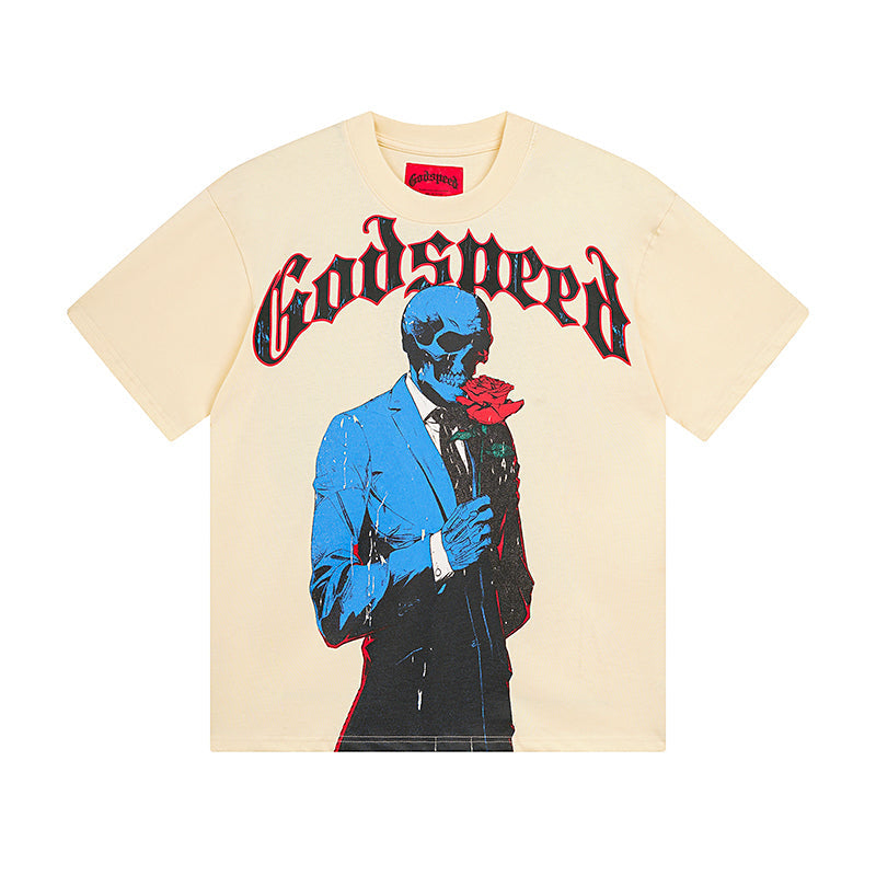 Godspeed T-shirts Retro Fantasy Pattern