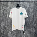 CHH Chrome Heart T Shirts Summer Short Sleeve Street Half Sleeve T-Shirt