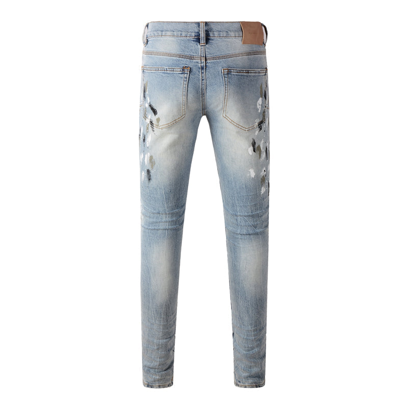 PURPLE  Fashion Jeans 9100