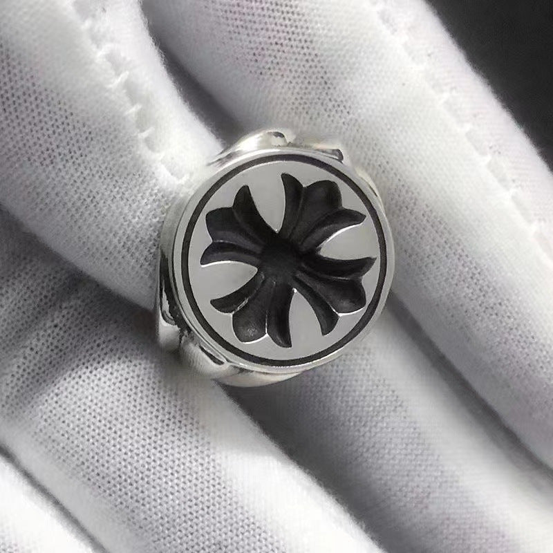 Chrome Heart Ring Hip Hop Ring