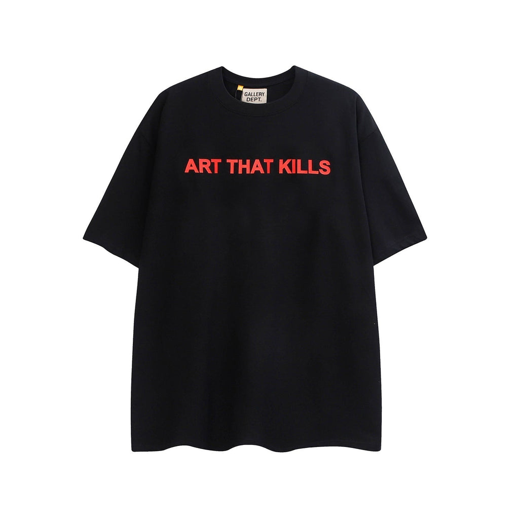 Gallery Dept T Shirts Summer Vintage Los Angeles Gallery Dept Summer Letter Printing Men and Women