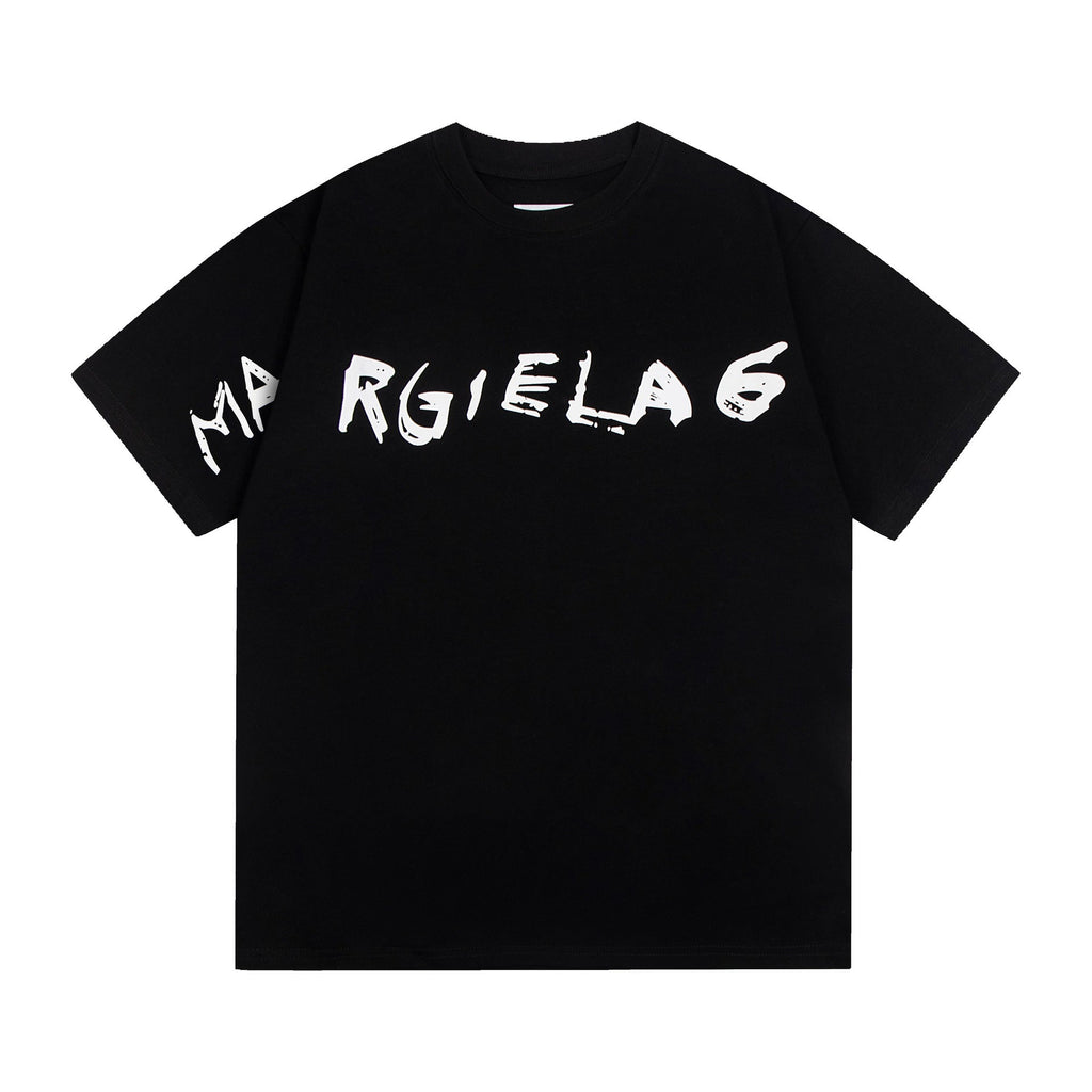 Maison Margiela T-shirt Crew Neck, Loose Short Sleeve T-shirt