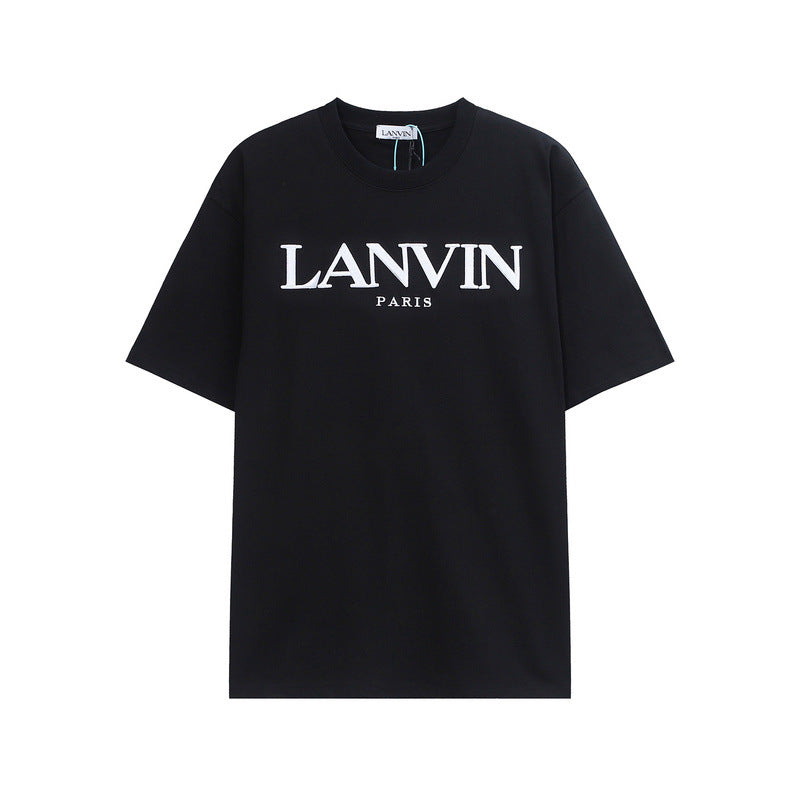 Gallery Dept T-Shirt Joint Letter Logo Embroidery Short Sleeve T-Shirt