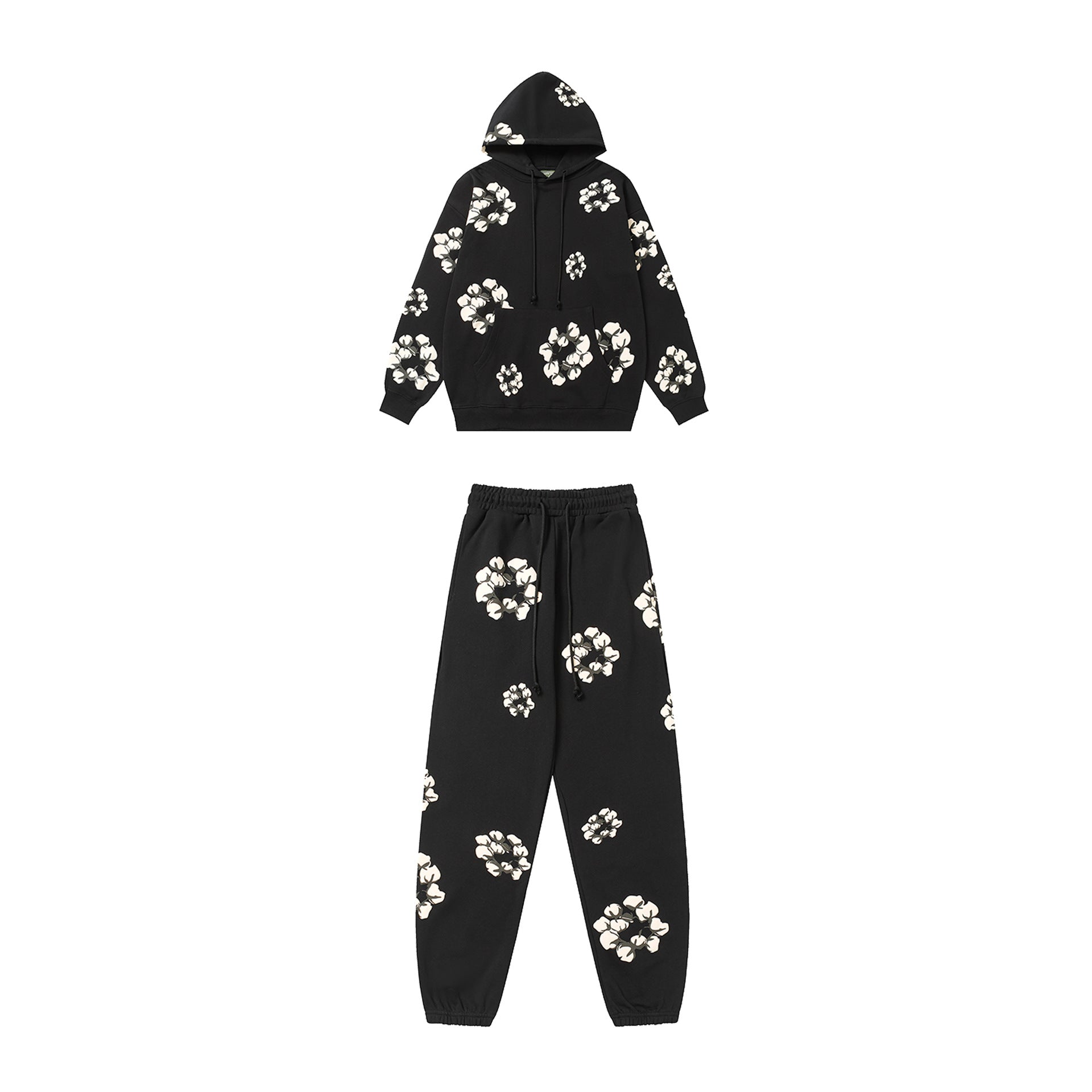 Denim Tears Men's Outfit: Hoodie/Pants (Separate Purchase Options)