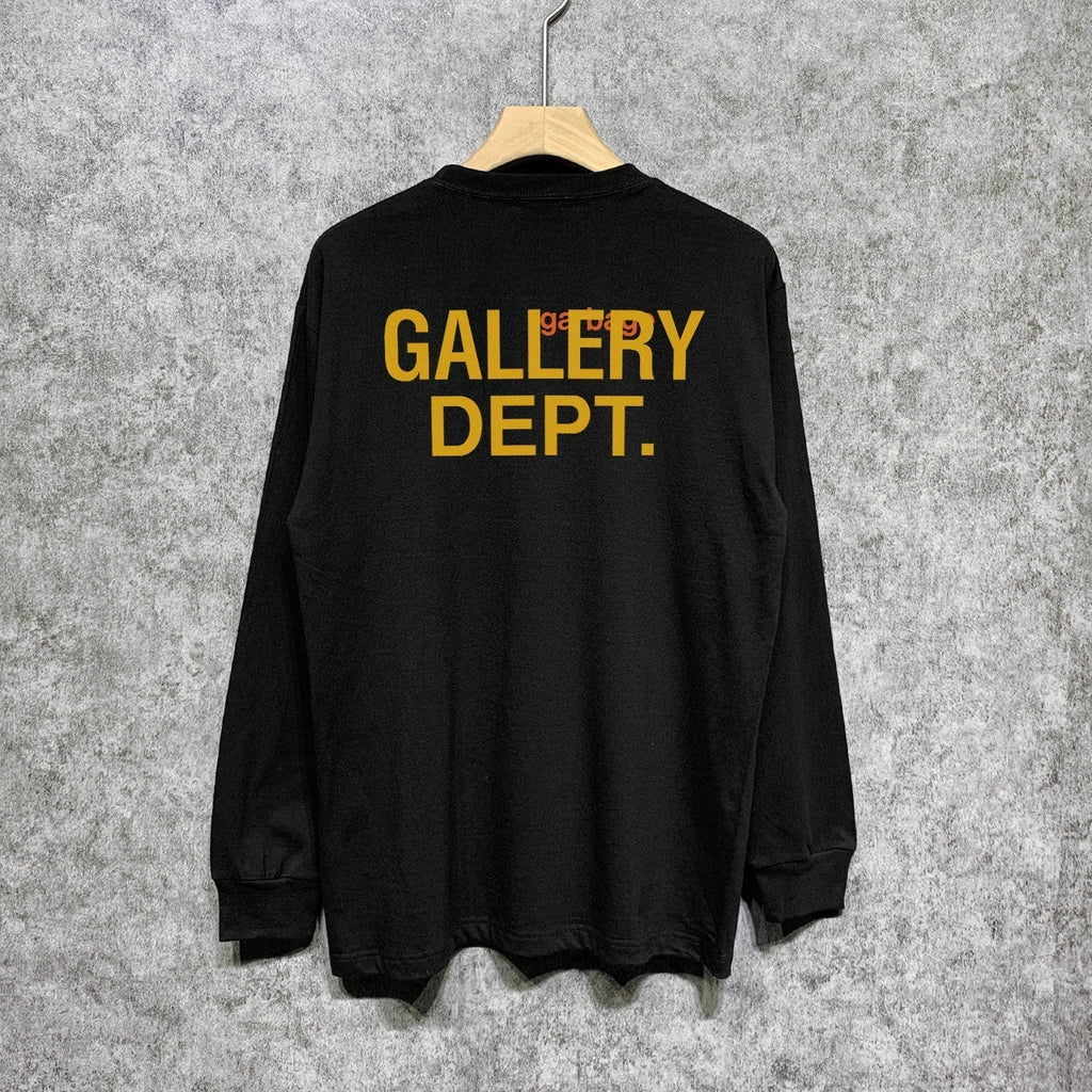 Gallery Dept Long Sleeved Shirt Fashion Brand Long Sleeve Long-Sleeved T-shirt Blouse