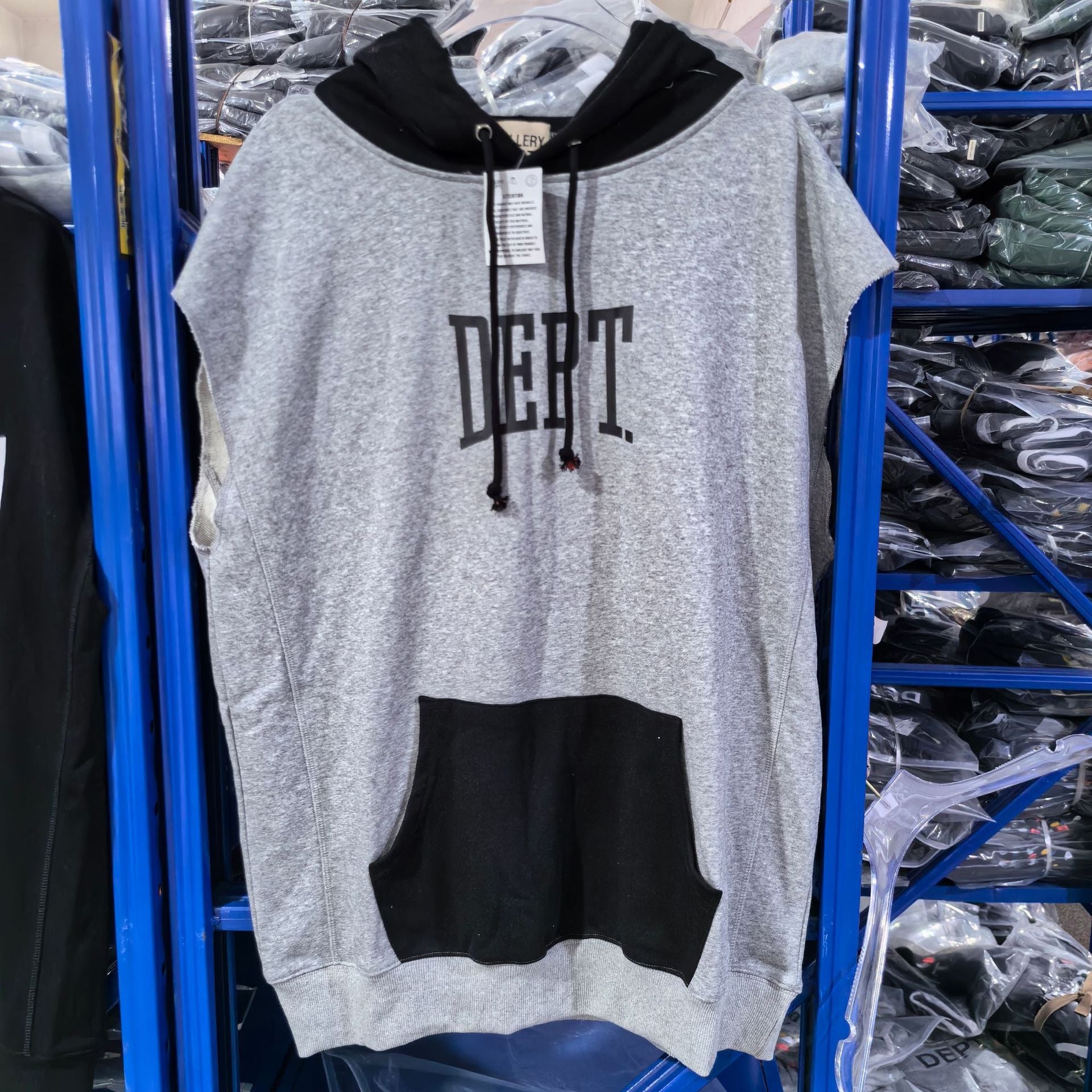Gallery Dept Hoodie Loose Casual Sleeveless Hoodie