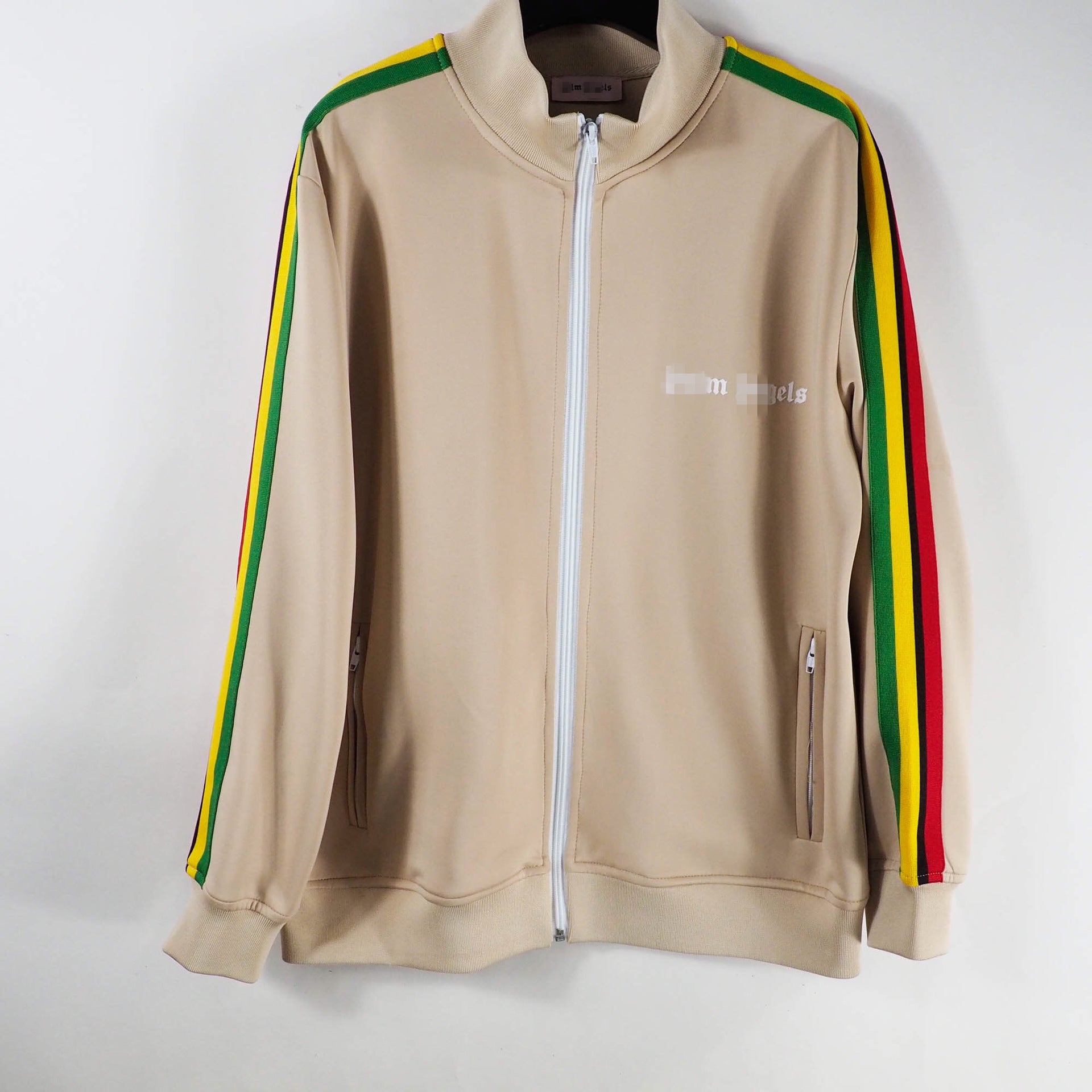 Palm Angle Sweatshirt Palm Angels Striped Sports Casual Men and Women
