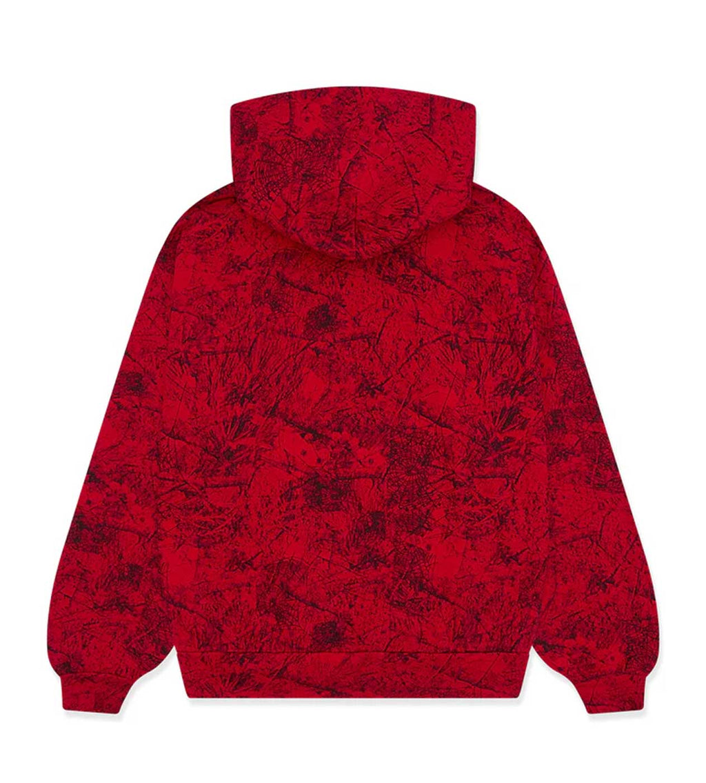 Sp5der OG Tree Camo Hoodie Red