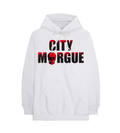 Vlone City Morgue Dog Hoodie White
