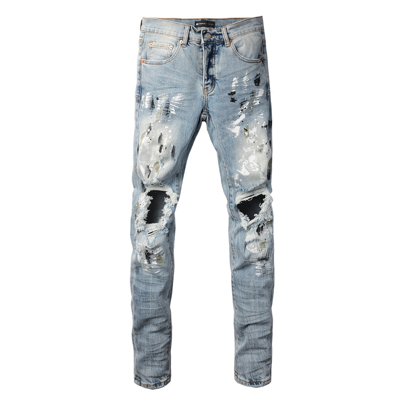 PURPLE  Fashion Jeans 9100