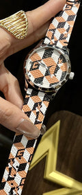Gucci Geometric-Pattern Watch